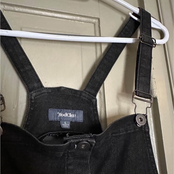 Denim jumper dress - Picture 4 of 4